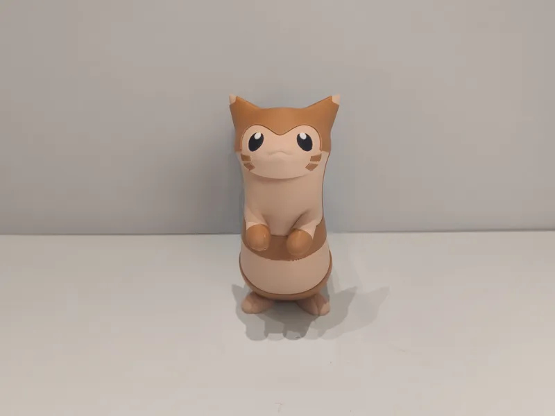 宝可梦 第二世代 #0162 大尾立(Furret)多色模型