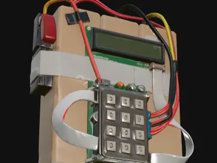C4 model from Counter Strike 2