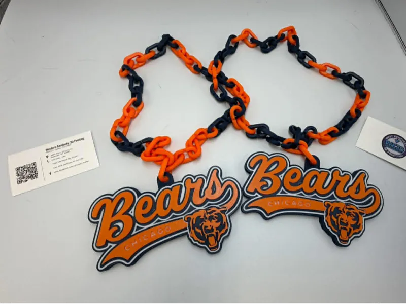 Chicago Bears Chain Link style 