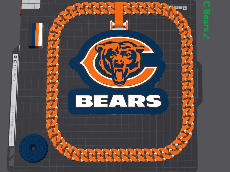 Chicago Bears Cuban 