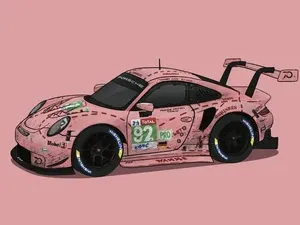 chunky porsche 911 rsr