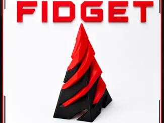 Pyramid Pass Through Fidget Toy