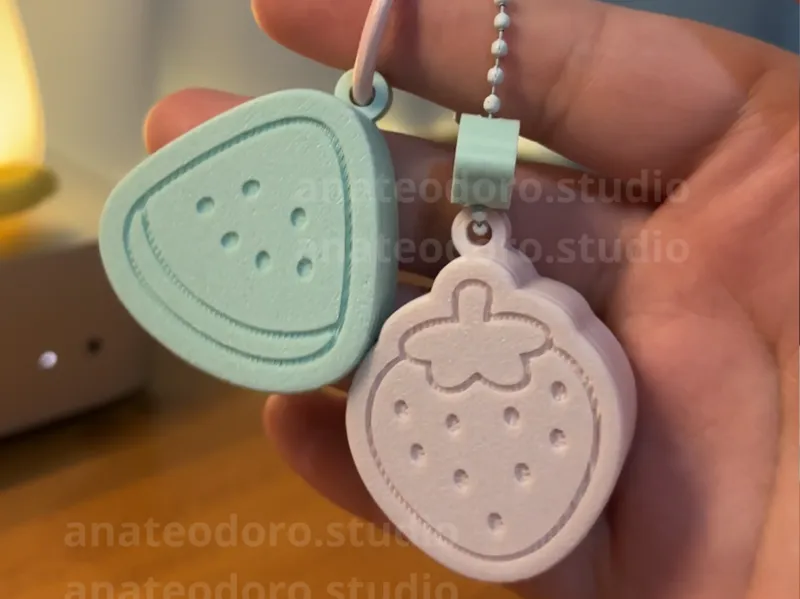 Mini Potinho de Bolsa em formato de Frutinha