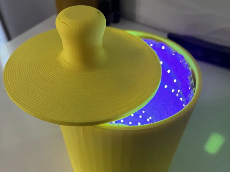 UV Resin Curing Station - Easy DIY LED Curing Jar