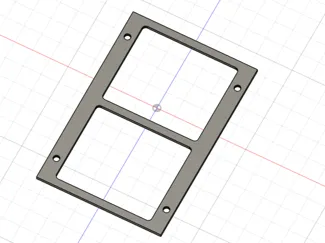 2.5 Hard Drive (SSD) Mount Part