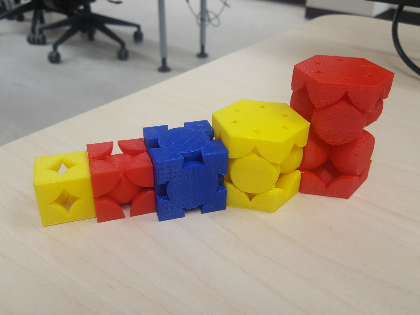 Simple Crystalline Structure Unit Cells