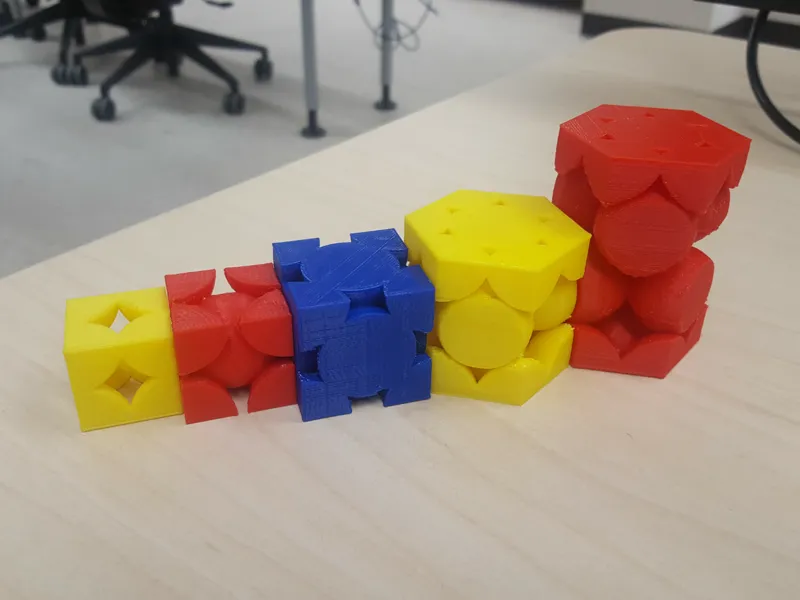 Simple Crystalline Structure Unit Cells