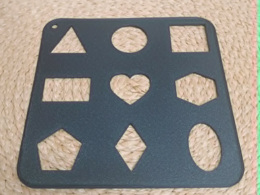 Ultimate Toddler Shape Stencil