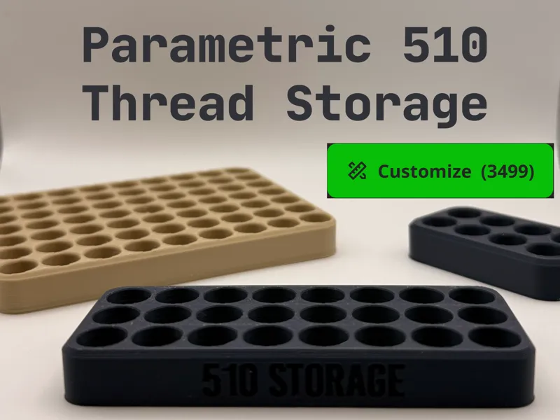 Parametric 510 Threaded Storage
