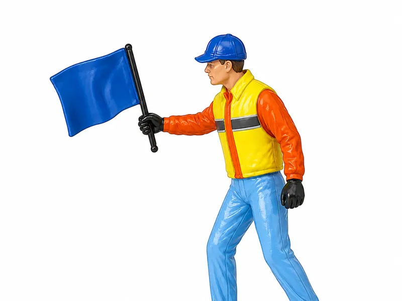 Slot Car Track Marshal - Carrera style