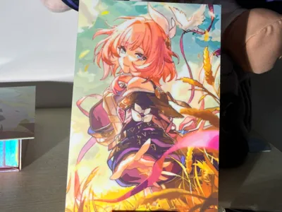 Next page of the story~Little Xilian Light Cone illustration_multi-color printing