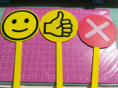 Emoji Raise Sign