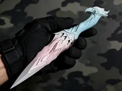 Frost Eagle Gradient Tactical Dagger