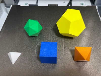 Regular Polyhedra - Platonic Solids