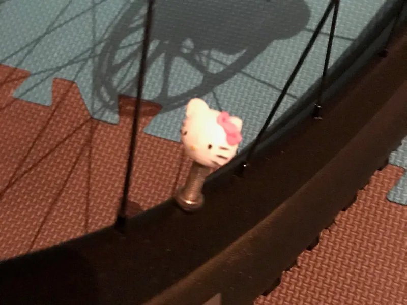 HELLO KITTY BICYCLE VALVE CAP