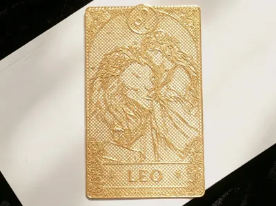 Leo - Lace Bookmark | Organza-like