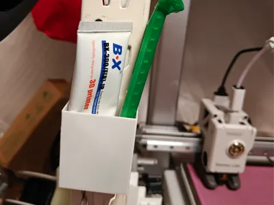 Hanging Storage Box and Tool Organizer for Shelves