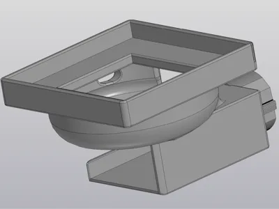 Socket mount for Yandex midi 3