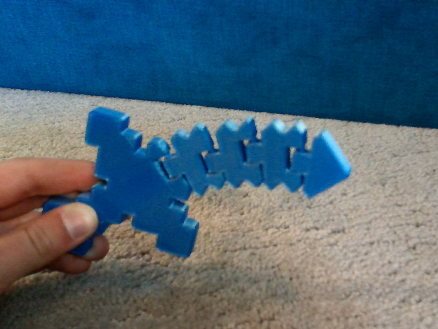 Minecraft flexi sword
