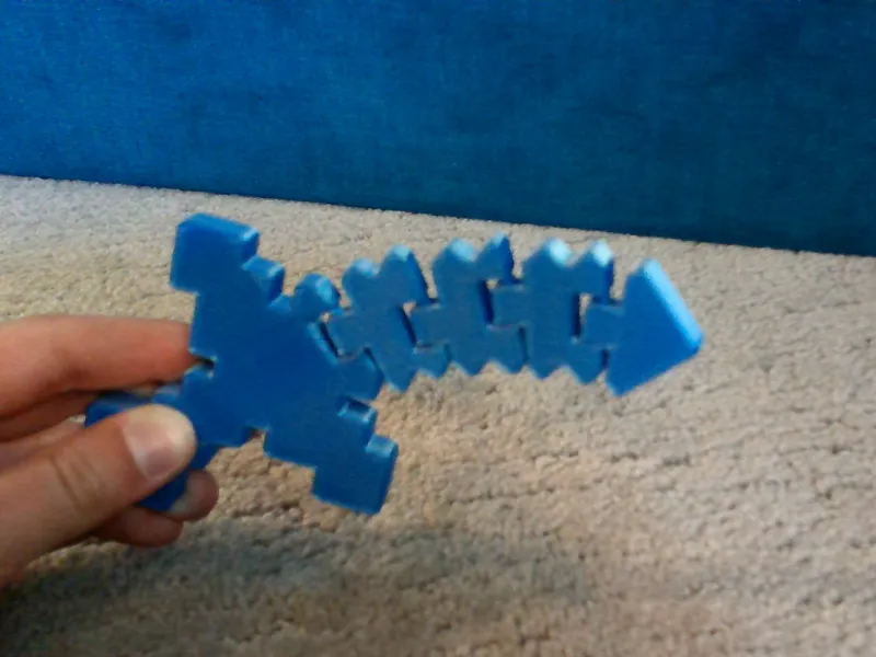 Minecraft flexi sword