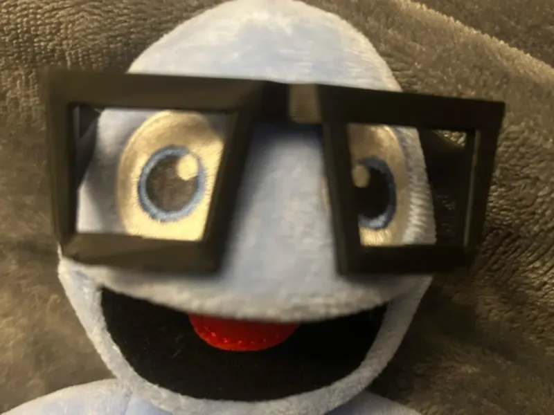Yeeps Glasses (Hipster) Fits Yeeps Plush! Desc