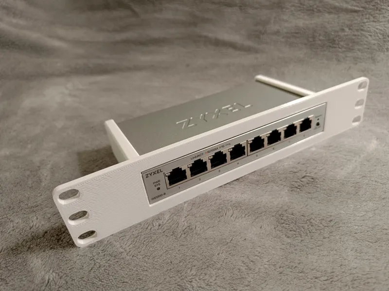 Zyxel GS1200-8 10inch 1U Rackmount