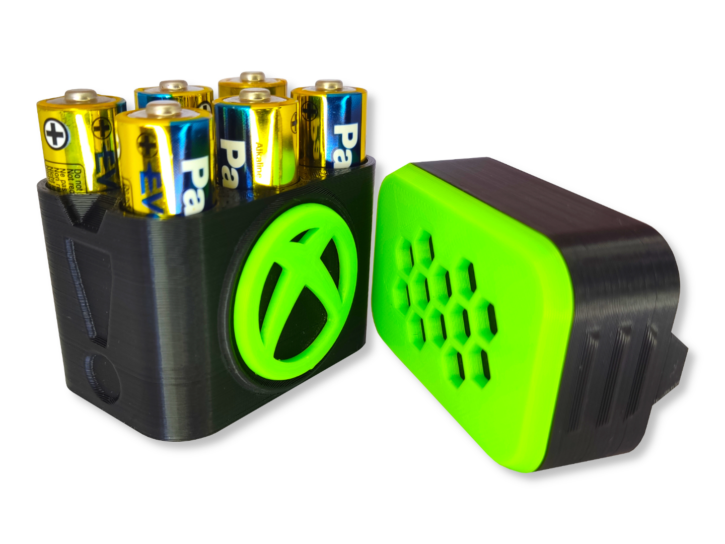 Xbox Controller 6x AA Battery Holder & Storage Kit
