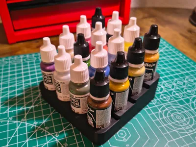 Vallejo Model Paint Tiered Organizer 16 Bottles