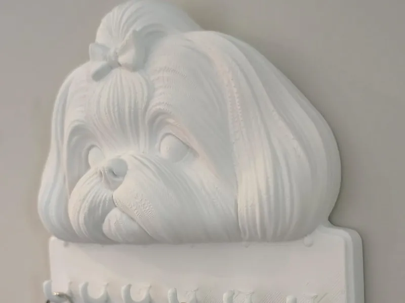 Suporte Chaveiro Shih Tzu