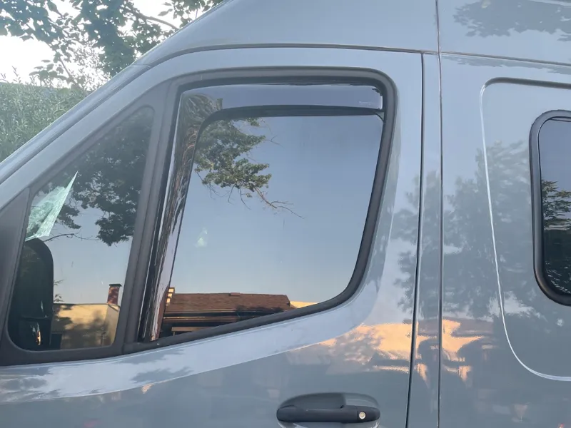Sprinter  front window bug screen  