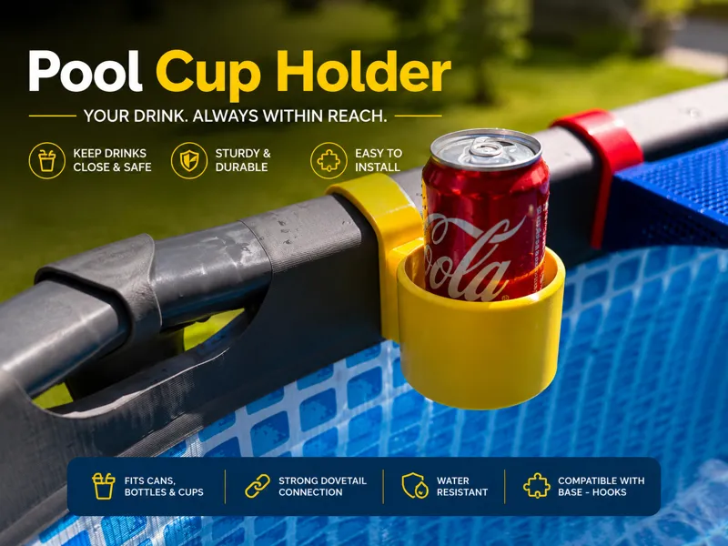 Pool cup holder