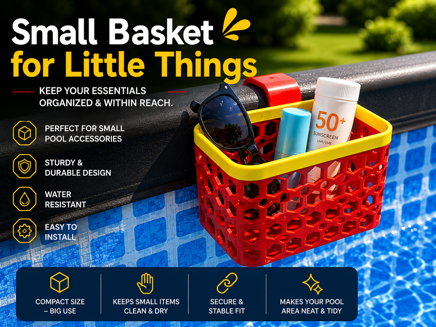 Pool Small Basket