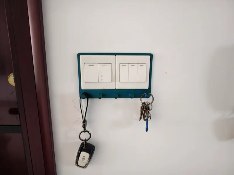 双联开关面板挂钩架 挂钥匙等