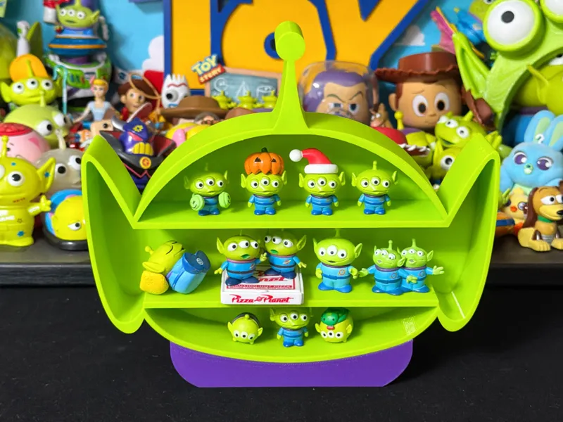 玩具总动员 三眼仔 萌粒盲盒 展示柜 收纳柜（无需AMS）
