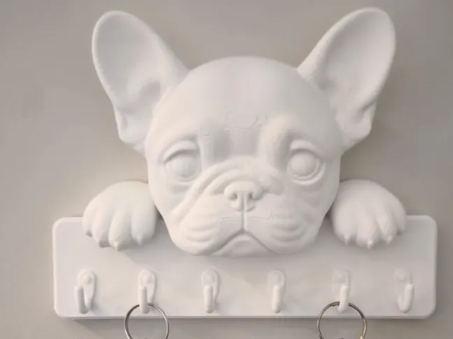 SUPORTE DE CHAVES BULLDOG FILHOTE 