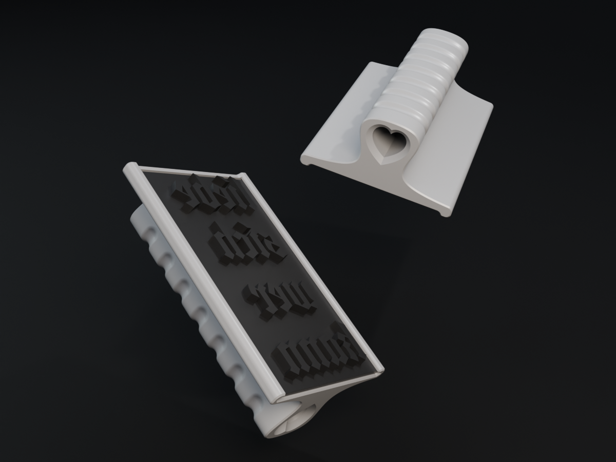 Customizable stamp (TPU)