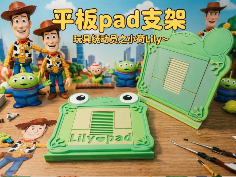 玩具总动员——小荷平板pad支架