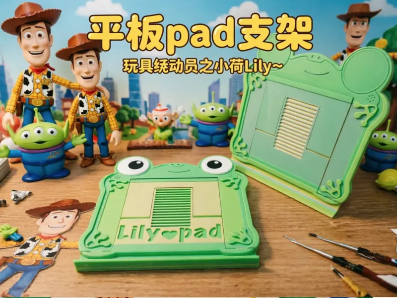 玩具总动员——小荷平板pad支架