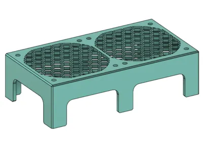 双12cm风扇散热底座 / dual 12cm fan cooling base