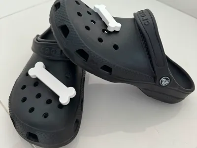 Dog Bone Crocs Charm