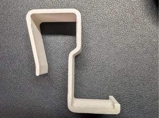 Headset Hanger in office parition boards