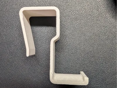 Headset Hanger in office parition boards