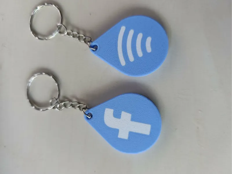 NFC tag facebook