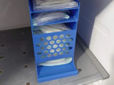 Breast Milk Freeze Flat Trays W/ FIFO Dispenser