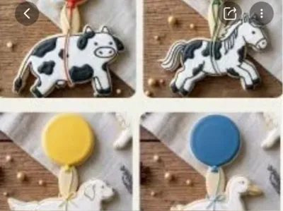 Cow, duck, dog, and horse cutters