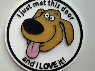Dug cruise door magnet 
