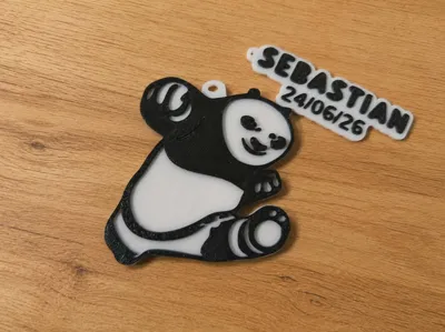 Po panda keychain