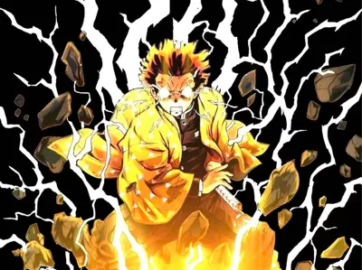 Agatsuma Zenitsu - Thunderclap and Flash - Light Box