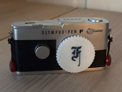 Pen F (Film) Mount Body Cap (Various Styles)