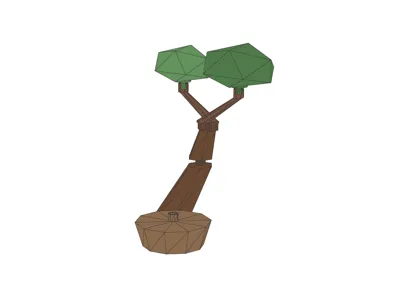 Modular Low-Poly Desktop Bonsai — Kit Guide